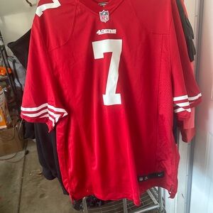 Nike Red NFL Players XXL On-Field Jersey Label View